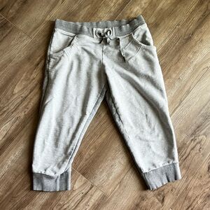 Adidas by Stella McCartney 2 tone gray cropped jogger great condition